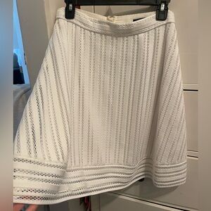 J. Crew White Skirt